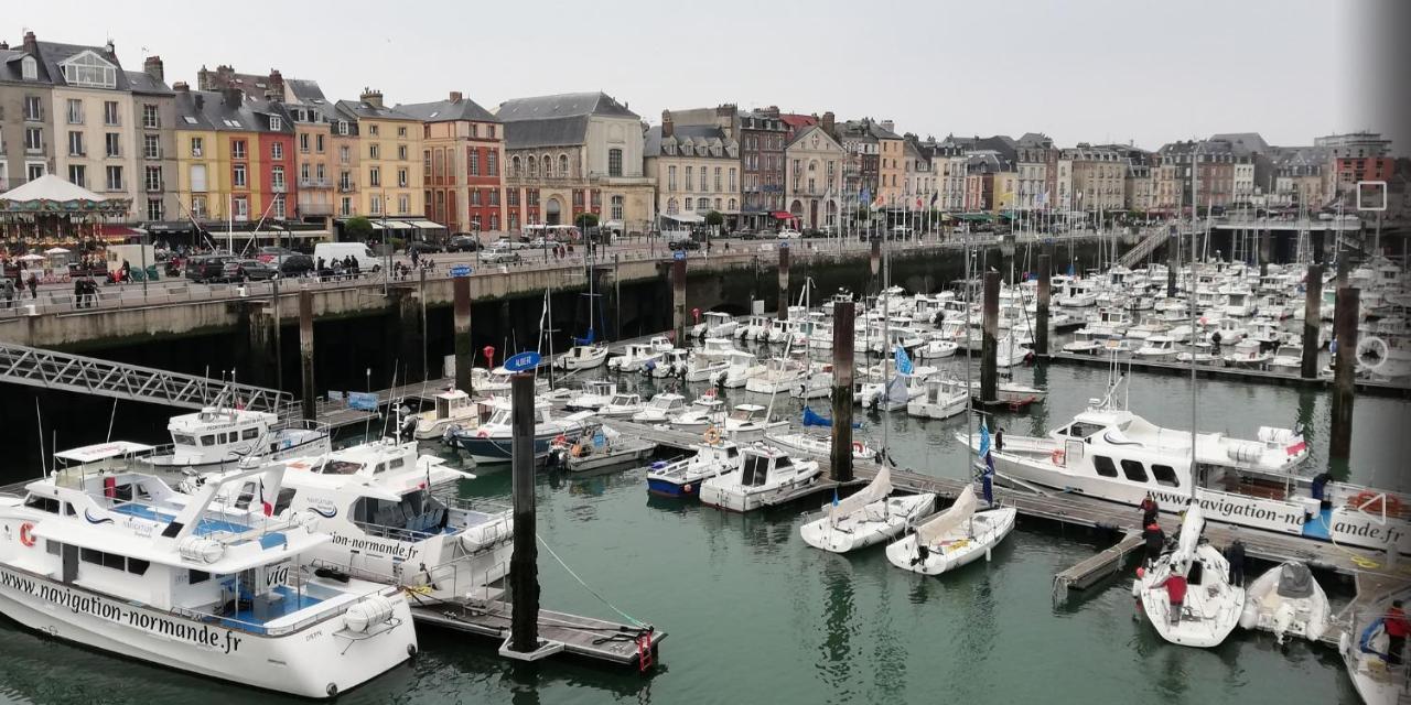 La Mouette Rieuse Appartement Dieppe Buitenkant foto