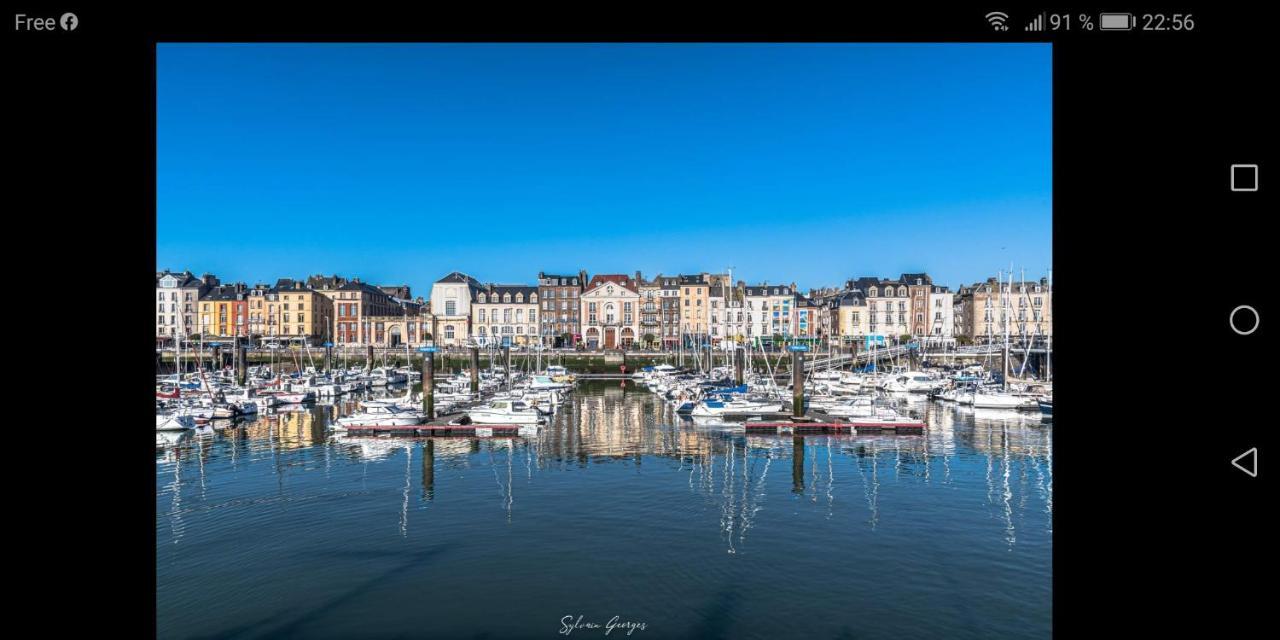 La Mouette Rieuse Appartement Dieppe Buitenkant foto